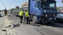 Aydın’da Tır-Kamyonet Çarpışması: 3 Yaralı
